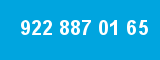 922 887 01 65 922 887 01 65